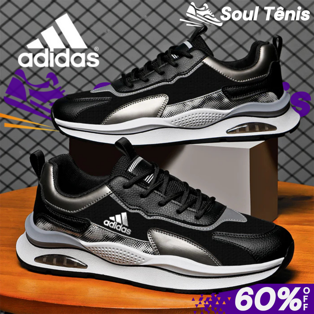 Tênis Adidas Mercury 3.0 - QUEIMA BLACK FRIDAY